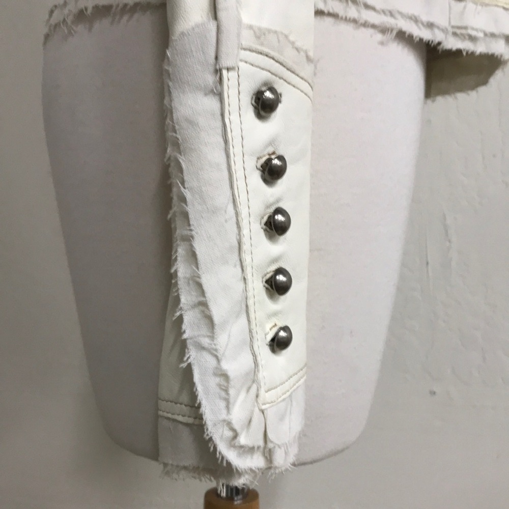 Raw 7 Embellished Leather Jacket - Picture 5 of 9